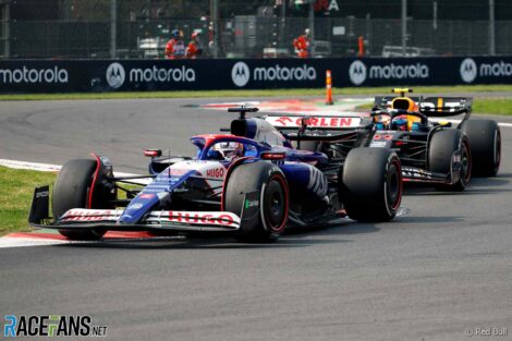 Liam Lawson, Sergio Perez, Autodromo Hermanos Rodriguez, 2024