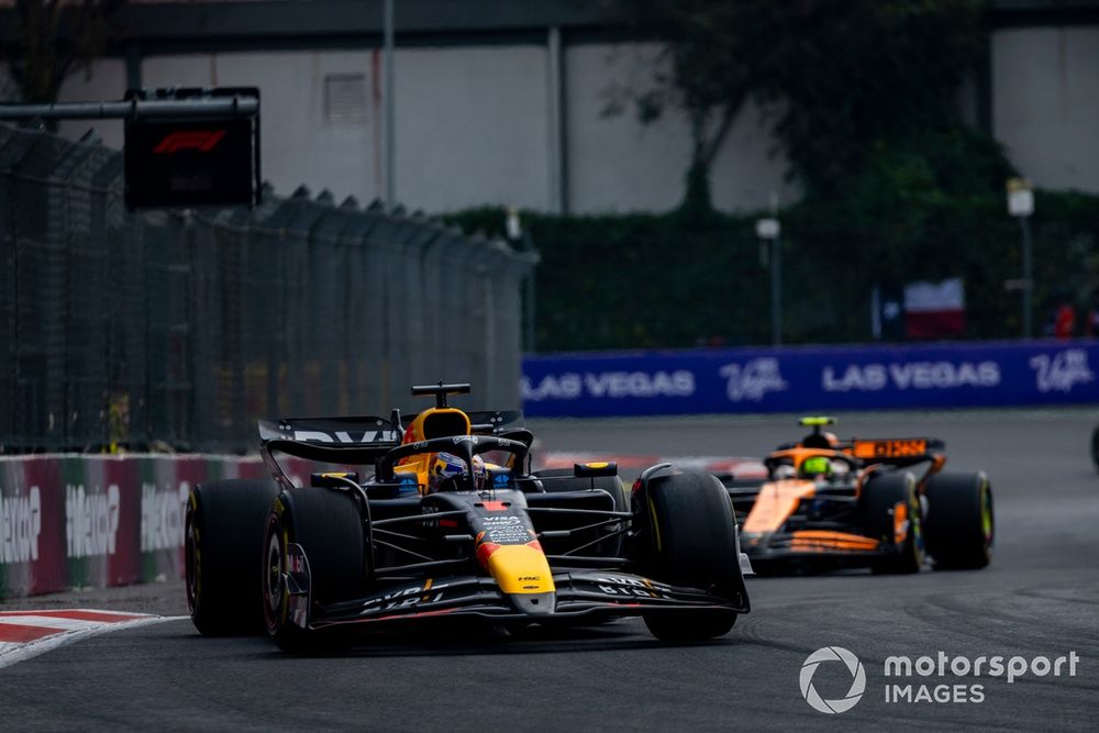 Verstappen received two 10s penalties for his clashes with Norris in Mexico