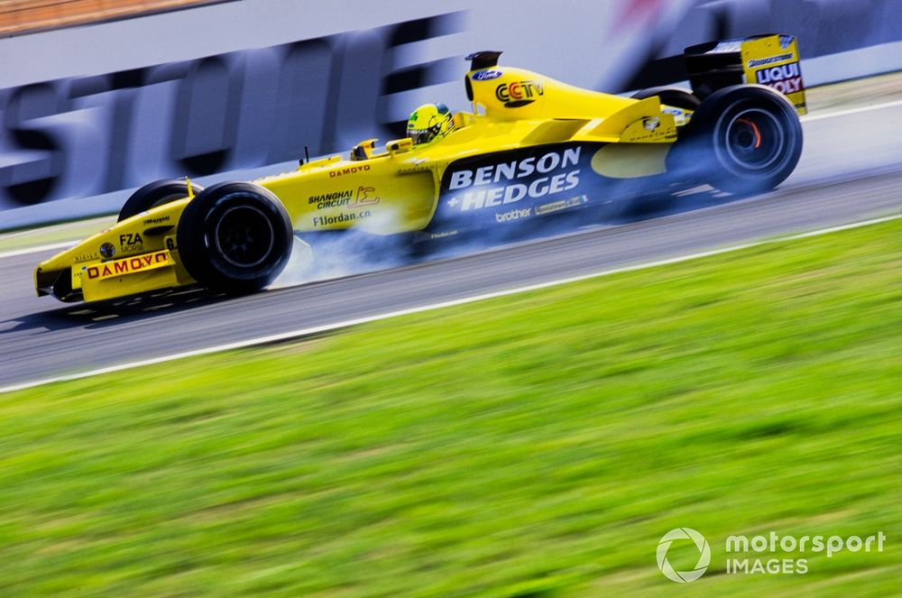 Firman spent a tricky 2003 in the EJ13, but despite its awkward traits being able to call it home was gratifying