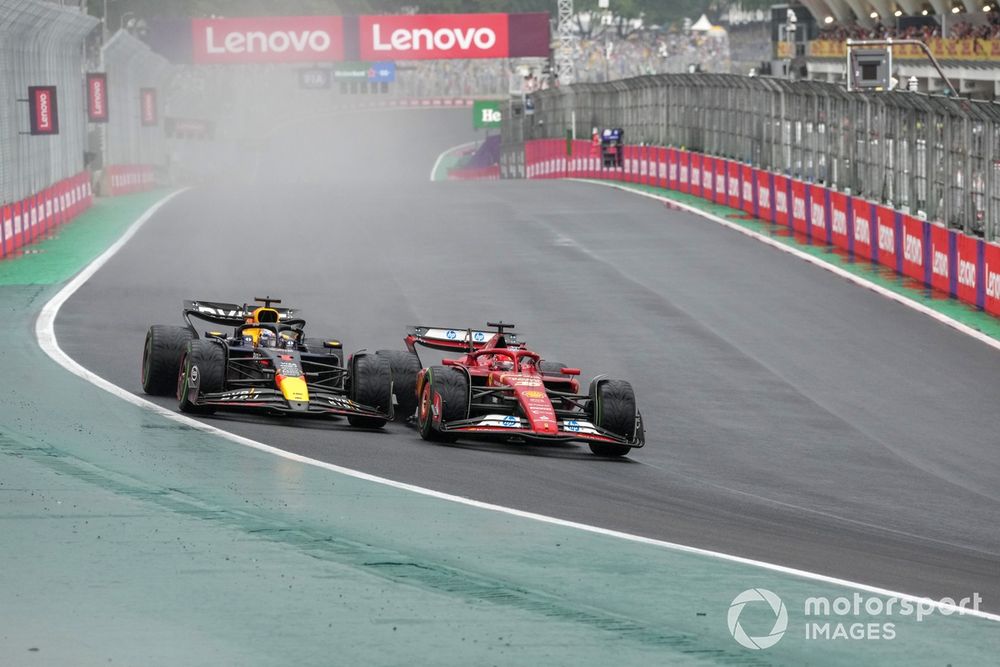 Leclerc was Verstappen's biggest challenger in on-track battles in Interlagos, which sparked a retort from the Dutch driver