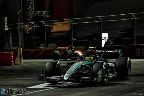 Lewis Hamilton, Mercedes, Las Vegas Strip Circuit, 2024