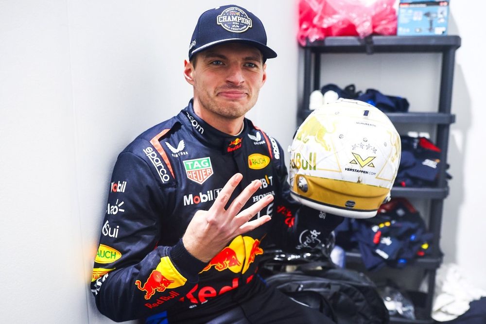 World Drivers Champion Max Verstappen, Red Bull Racing