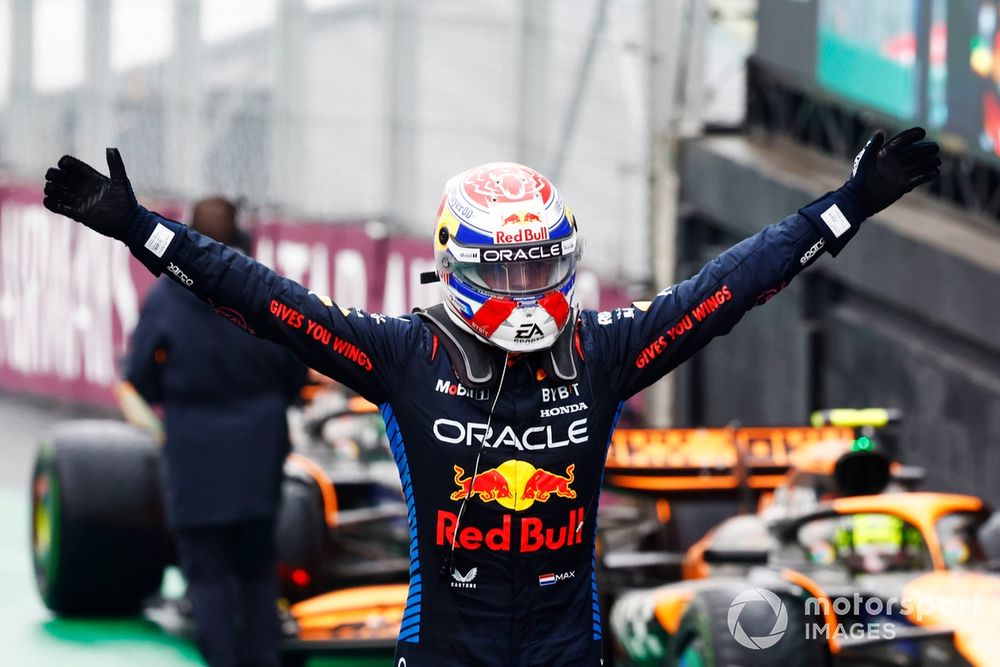 A masterclass at Interlagos all but secured a fourth title as Verstappen rose from 17th to victory, though his crowning still needed the rubber stamp of approval...