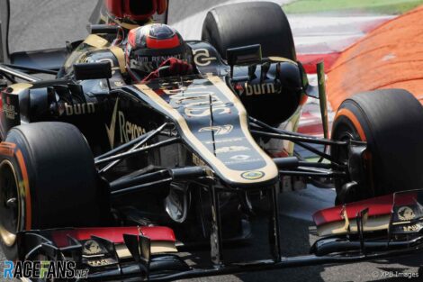 Kimi Raikkonen, Lotus, Monza, 2013