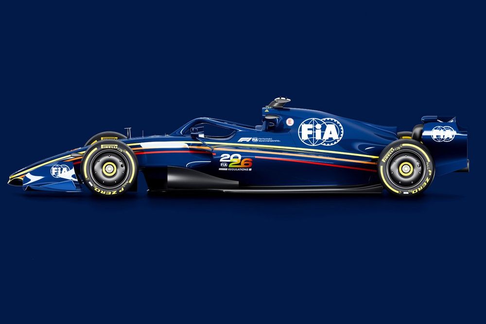 F1 2026 FIA car renders