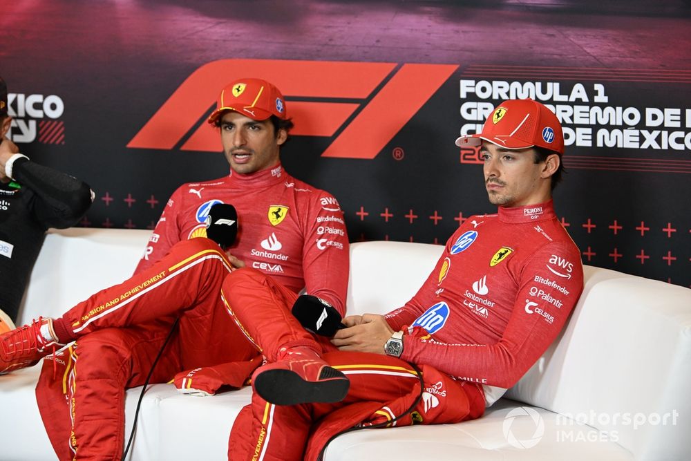 Carlos Sainz, Scuderia Ferrari, Charles Leclerc, Scuderia Ferrari