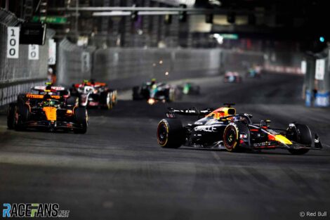 Lando Norris, Max Verstappen, Las Vegas Strip Circuit, 2024