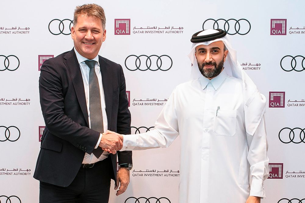 Qatar Investment Authority (QIA) has bought into the F1 team amid financial worries at Audi parent brand VW 