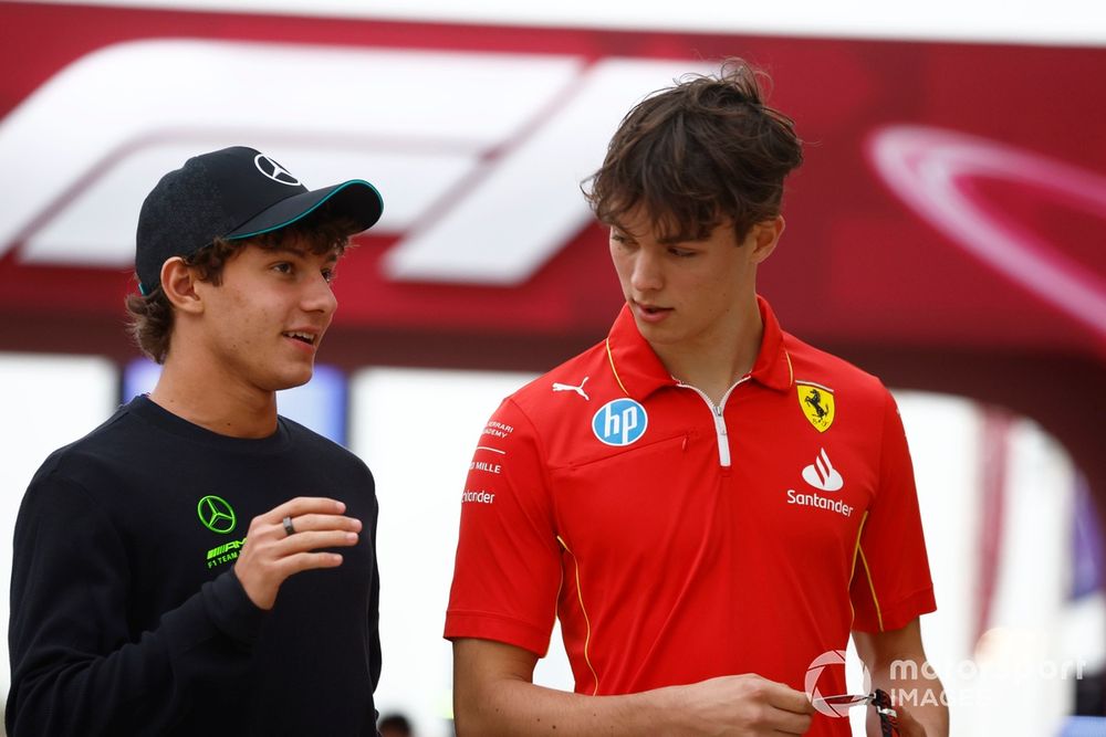 This year's Prema F2 drivers, Antonelli and Bearman, will both have full-time F1 seats next year