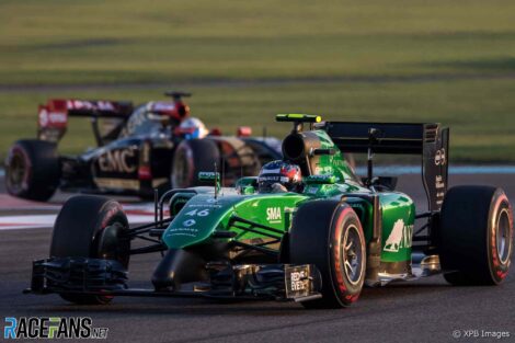 Will Stevens, Caterham, Yas Marina, 2014