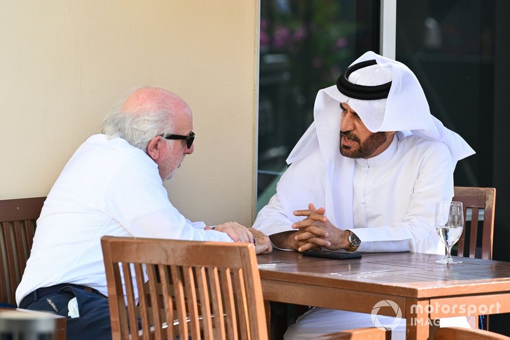 David Richards and Mohammed Ben Sulayem, President, FIA