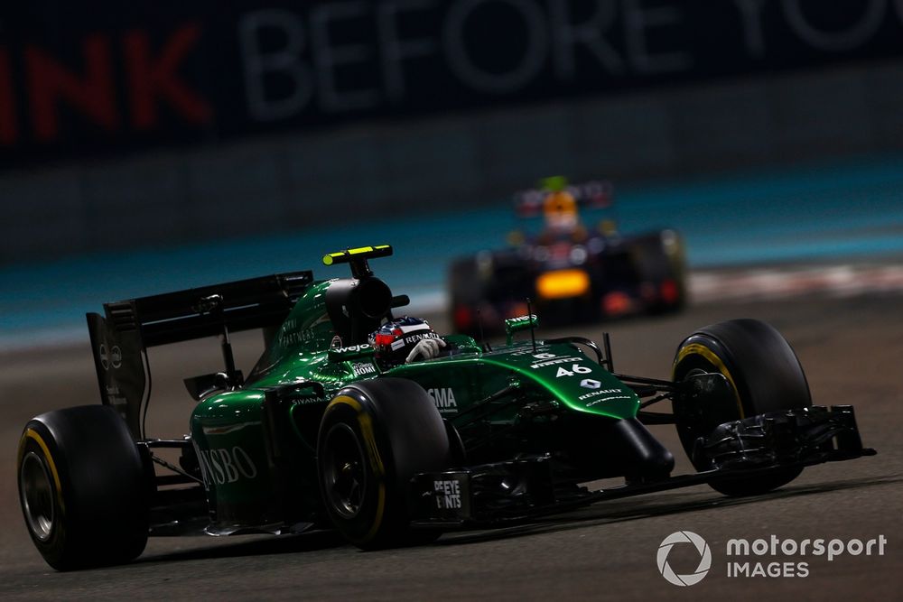 O'Connell's efforts to save Caterham proved unsuccessful and Abu Dhabi 2014 became its farewell outing