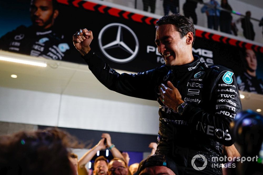 Russell will be tasked with leading the 2025 F1 title charge for Mercedes in its post-Hamilton era