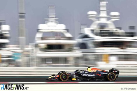 Sergio Perez, Red Bull, Yas Marina, 2024