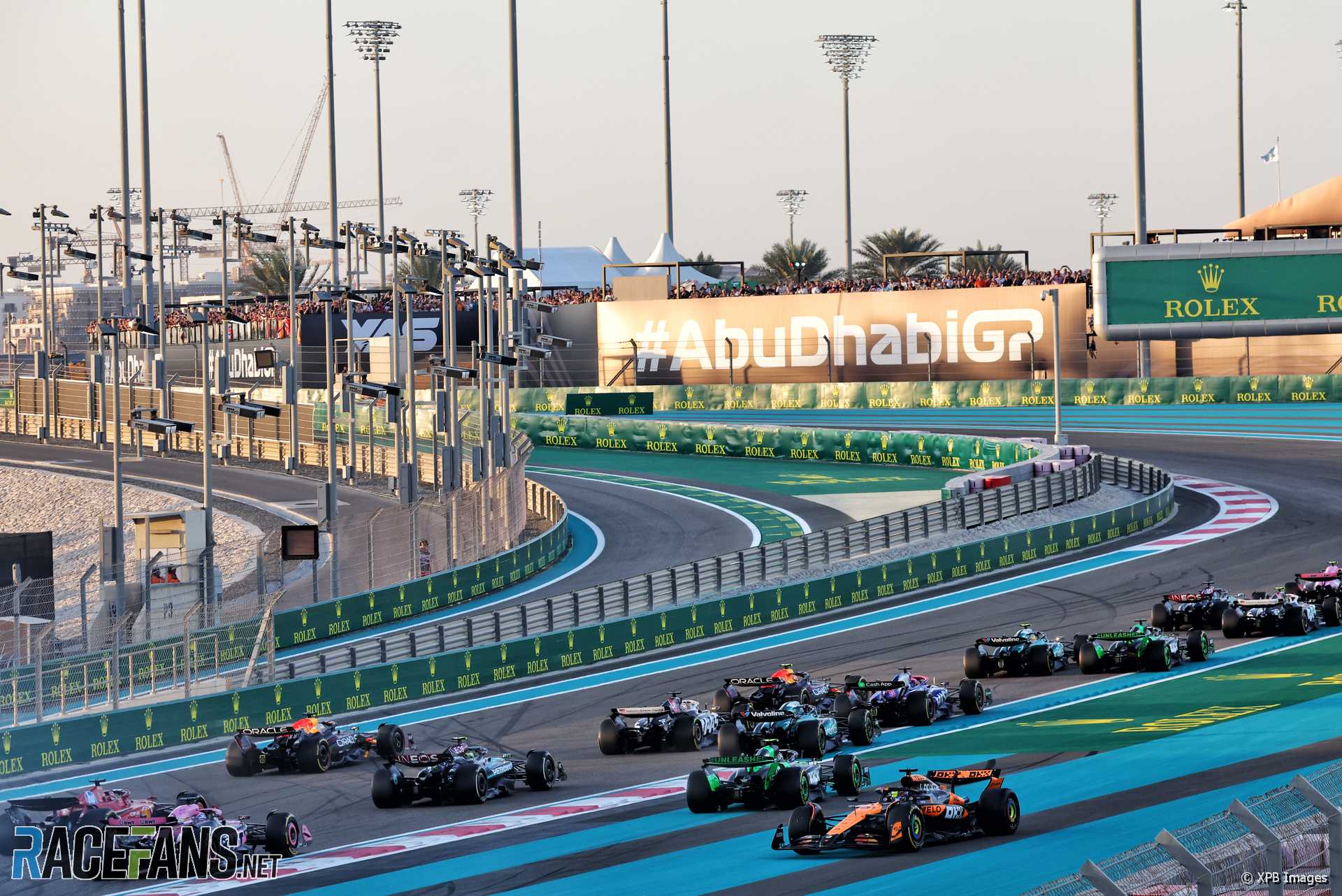 Start, Yas Marina, 2024